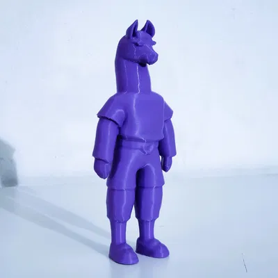 Mô hình in 3D Alpaca Buddy - Chú lạc đà dễ thương cho bàn làm việc