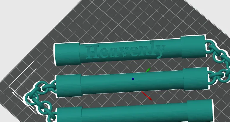 Mô hình 3D Playful Cloud của Toji Fushiguro - Vũ khí Jujutsu Kaisen - Image 1