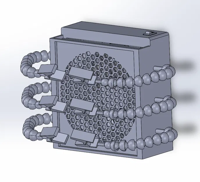 Trạm hàn chuyên dụng với 6 cánh tay trợ lực cho dân kỹ thuật - Image 1