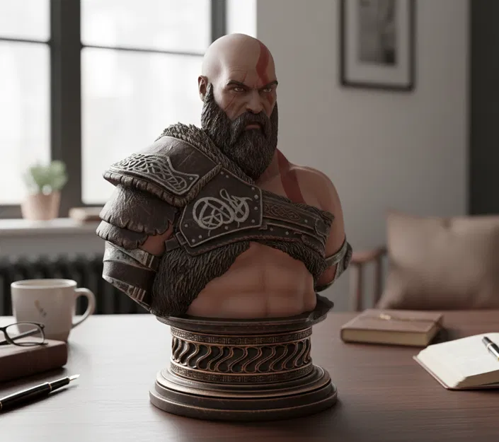 Mô hình Kratos Bust (God of War) - Image 1