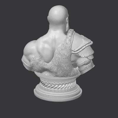 Mô hình Kratos Bust (God of War)