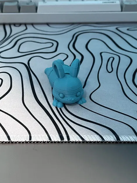 Mô hình chú thỏ khớp nối (Articulating Bunny) in 3D dễ thương - Image 2