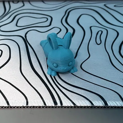 Mô hình chú thỏ khớp nối (Articulating Bunny) in 3D dễ thương