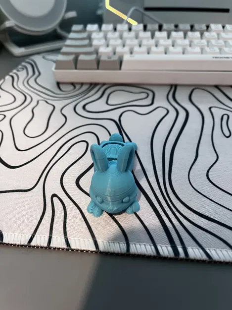 Mô hình chú thỏ khớp nối (Articulating Bunny) in 3D dễ thương - Image 5