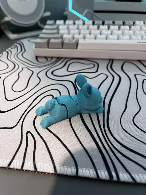 Mô hình chú thỏ khớp nối (Articulating Bunny) in 3D dễ thương - Image 6