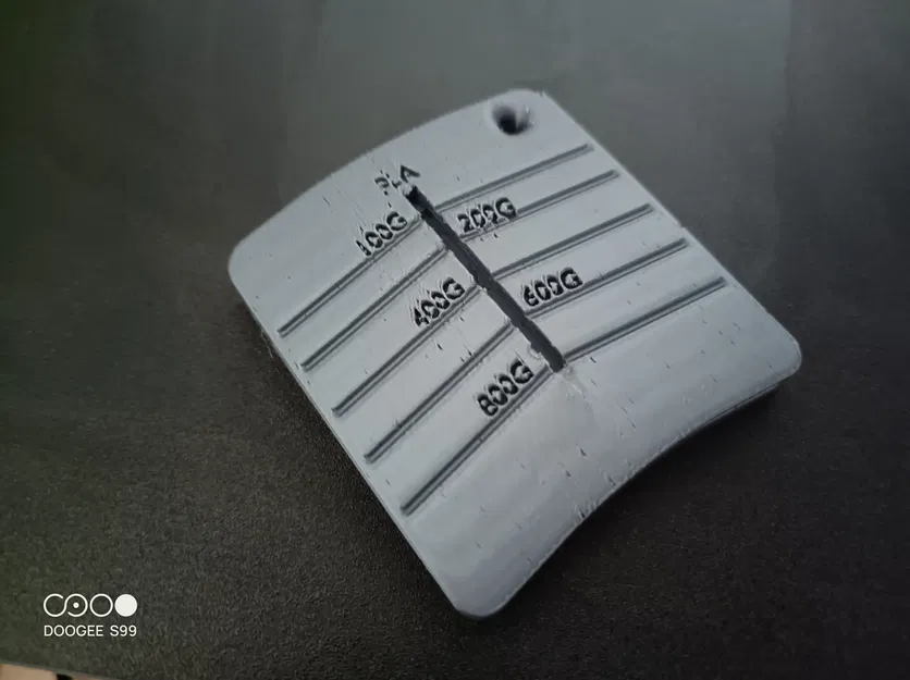 Thước đo định lượng cuộn nhựa 3D (jauge pour bobine PLA) tiện lợi - Image 4