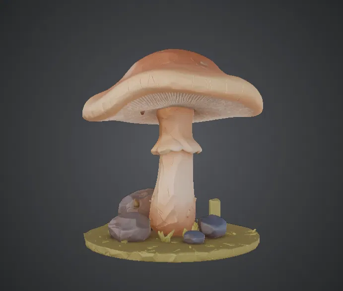 Fantasy Forest Mushroom – Mô hình Nấm Rừng trang trí sa bàn - Image 1
