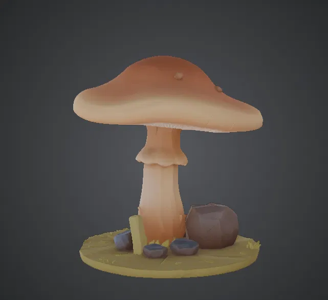 Fantasy Forest Mushroom – Mô hình Nấm Rừng trang trí sa bàn - Image 3