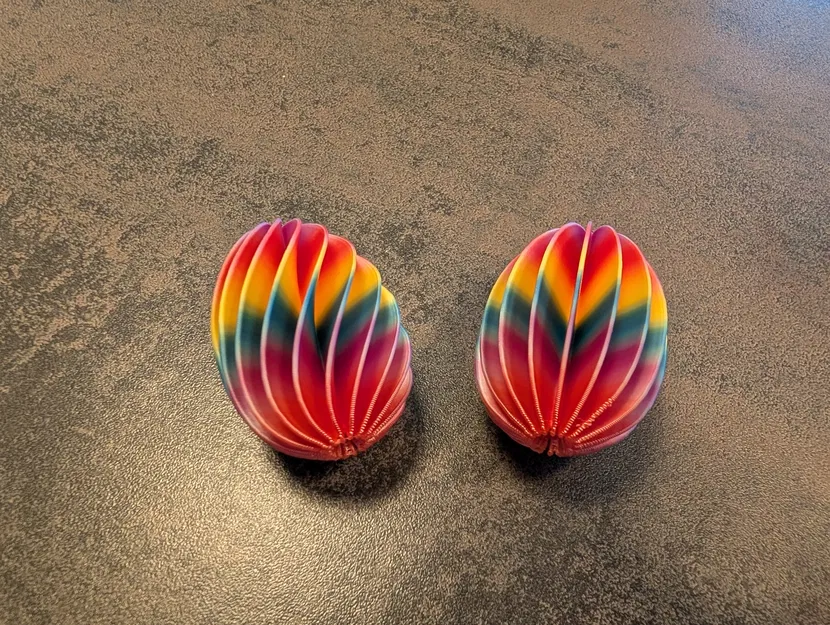 Trứng Phục sinh treo trang trí thiết kế Lamellae độc đáo - Image 1