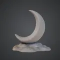 Tác phẩm điêu khắc Trăng Khuyết – Mô hình trưng bày mặt trăng huyền ảo - Thumbnail 1