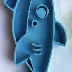 Khay 3D tạo hình cá mập cho bé chơi hộp cảm giác (Sensory Bin)