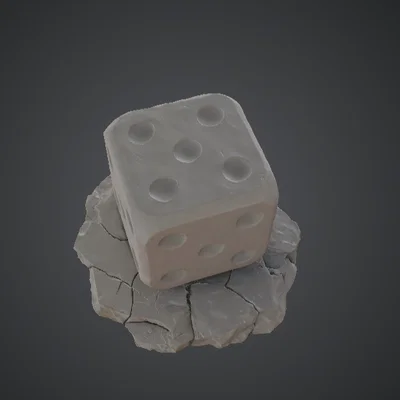 Giant Dice Monument – Tượng Xúc Xắc Fantasy Độc Đáo