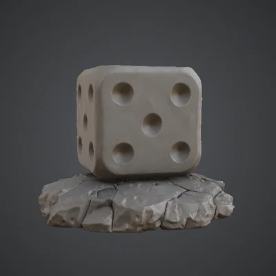 Giant Dice Monument – Tượng Xúc Xắc Fantasy Độc Đáo