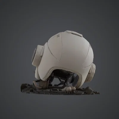 Đầu Robot Bại Trận – Di Vật Sci-Fi