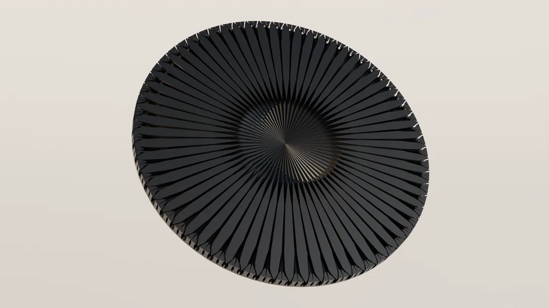 Miếng lót cốc Geometric Coaster - Thiết kế trang trí hiện đại - Image 1