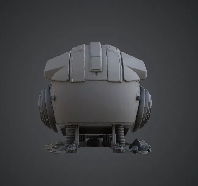 Mặt nạ Robot tương lai – Cổ vật mũ Droid Sci-Fi - Image 3