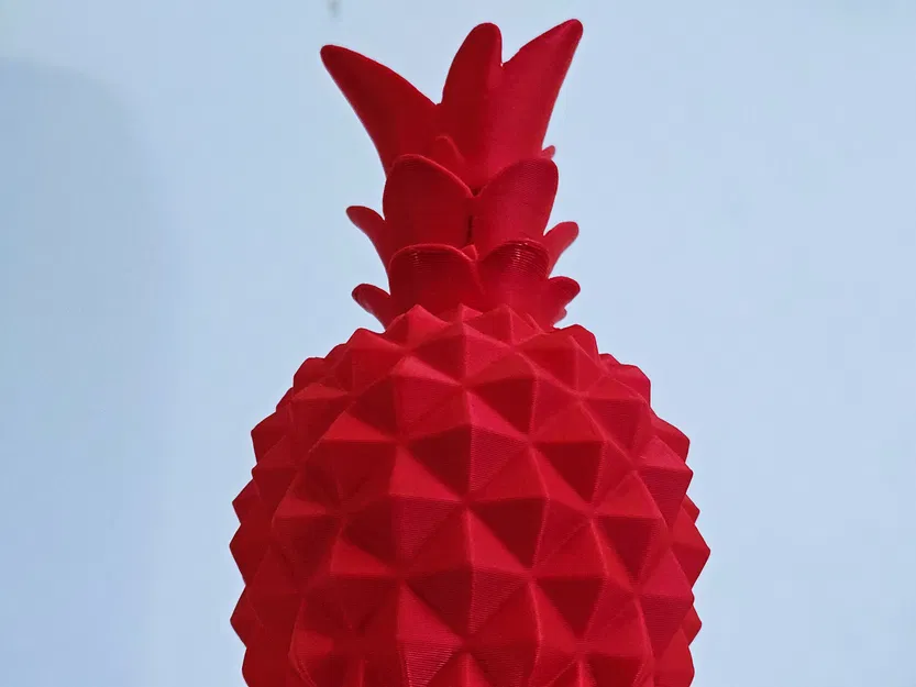 Mô hình trang trí quả dứa 3D ấn tượng - Pineapple decor - Image 3