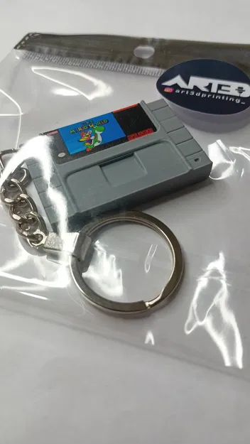 Móc khóa băng game SNES - Image 5