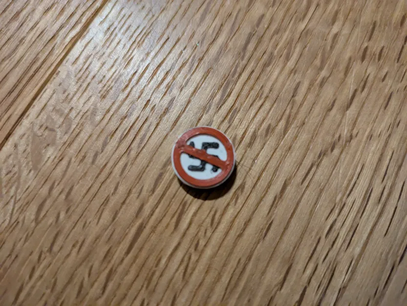 Hạt xỏ dây giày No Fascism - Image 3