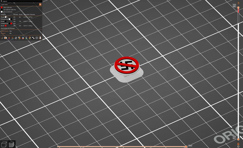 Hạt xỏ dây giày No Fascism - Image 4