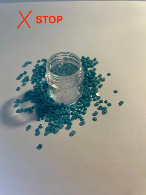 Phễu chiết hạt tranh đính đá - Diamond painting funnel - Image 2