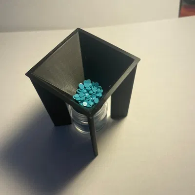 Phễu chiết hạt tranh đính đá - Diamond painting funnel