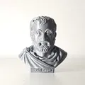 Tượng bán thân triết gia Aristotle - Mô hình 3D cổ điển độc đáo - Thumbnail 1