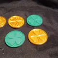 Đồng xu cỏ 3 lá và 4 lá trang trí bẫy Leprechaun và Lễ Thánh Patrick - Thumbnail 3