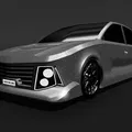 CL1M15 - Mô hình xe Sedan 3D Concept - Thumbnail 1