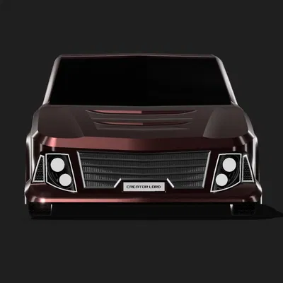 CL1M15 - Mô hình xe Sedan 3D Concept