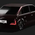 CL1M15 - Mô hình xe Sedan 3D Concept - Thumbnail 4