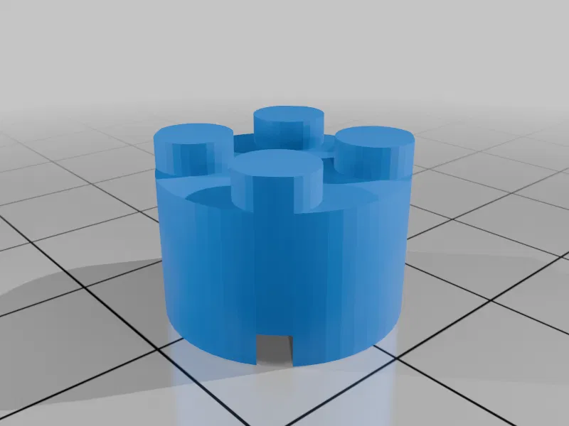 Gạch tròn Lego 2x2 mã 3941 tương thích - Image 1