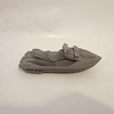 Mô hình 3D xe mô tô nước Seadoo GTI SE 130/170 sắc nét