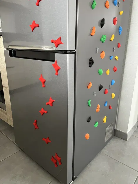 Nam châm tủ lạnh hình mấu bám leo núi tốc độ (Parametric) - Image 4