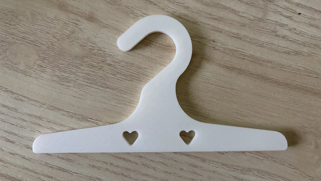 Móc treo quần áo búp bê xinh xắn - Phụ kiện 3D cho nhà búp bê - Image 2