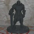 Mô hình Oger chiến binh dùng kiếm - In 3D không cần support - Thumbnail 1