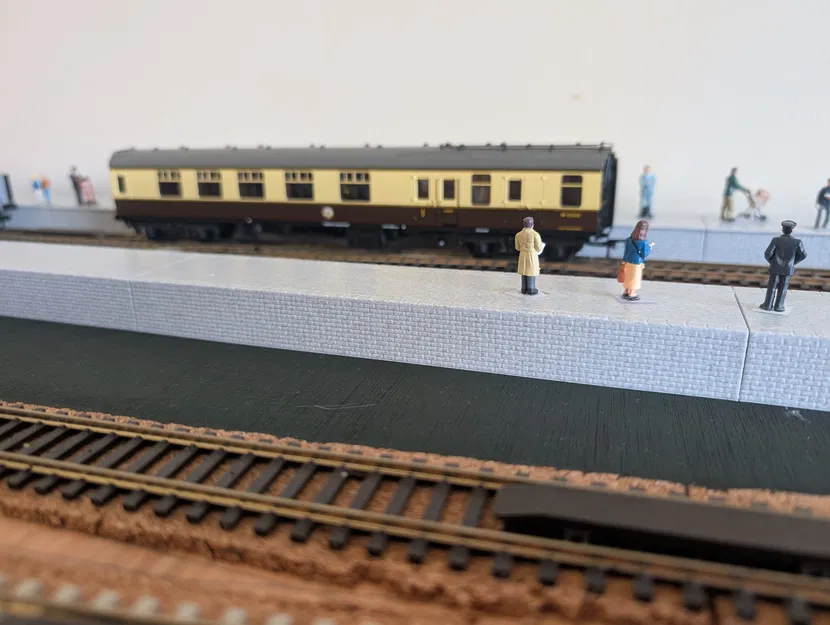 Bộ bệ ga tàu hỏa lắp ghép (Modular Model Railway Station Platforms) - Image 2