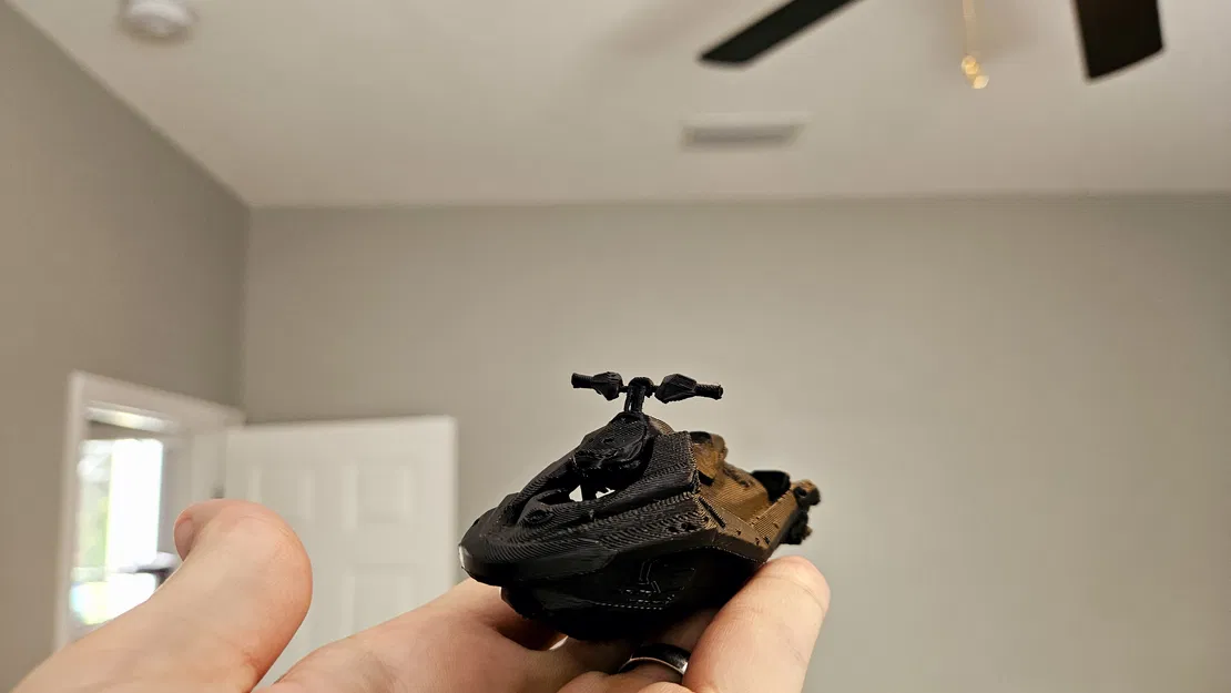 Mô hình 3D Sea Doo Spark Trixx tỉ lệ 1/25 - Đồ chơi trưng bày cực chất - Image 3