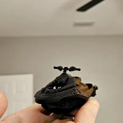 Mô hình 3D Sea Doo Spark Trixx tỉ lệ 1/25 - Đồ chơi trưng bày cực chất