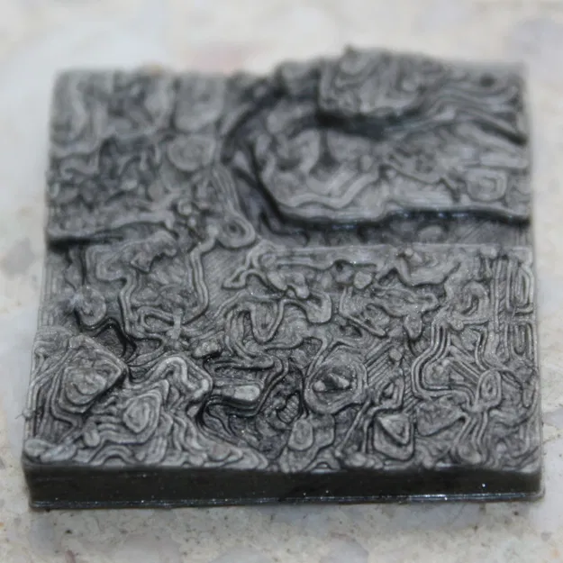 Đế Mô Hình DND Watertile Chi Tiết Cho Sa Bàn Game - Image 1