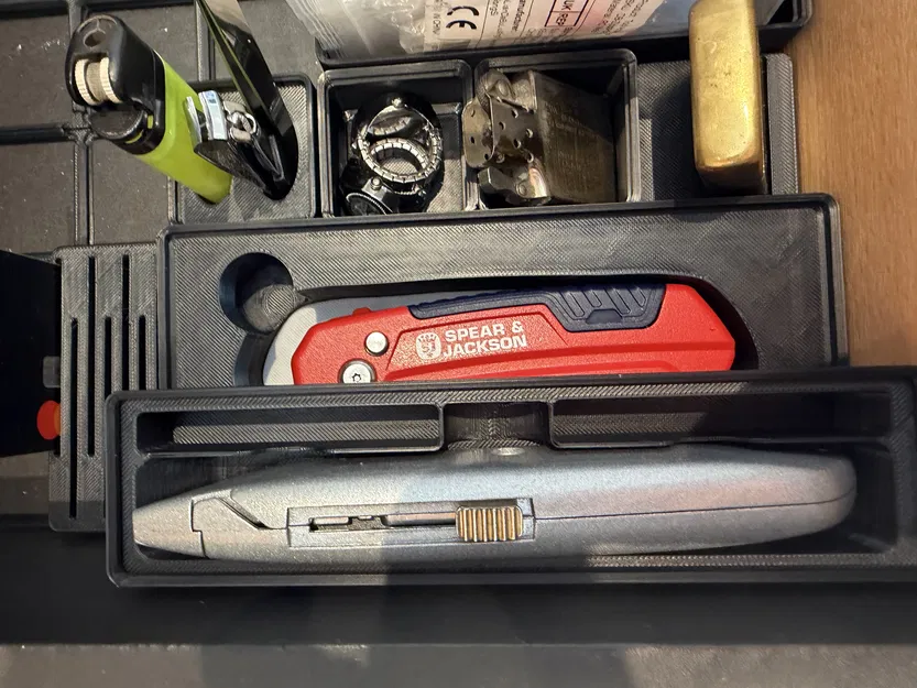 Khay đựng dao Spear & Jackson cho hệ thống Gridfinity 3D - Image 3