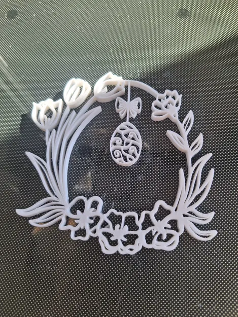 36. Vòng hoa Tulip Phục sinh - Image 1