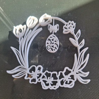 36. Vòng hoa Tulip Phục sinh