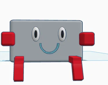 Mô hình 3D Planter Box: Chậu cây hình người bạn nhỏ siêu đáng yêu - Image 1