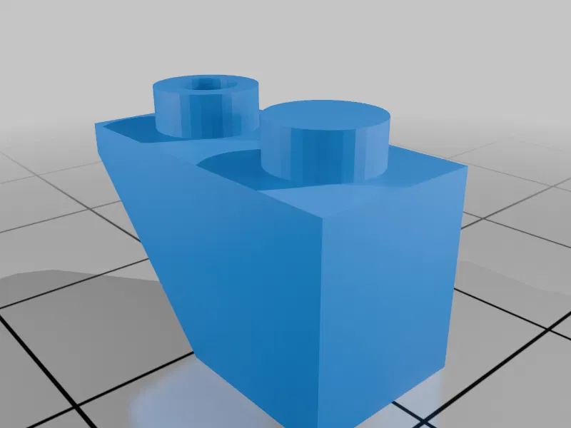 Gạch mái dốc ngược Lego compatible Roof tile 45° 2x1 Inverted 3665 - Image 1