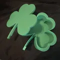 Mô hình hộp đựng đồ hình cỏ ba lá (Shamrock Box) xinh xắn - Thumbnail 1
