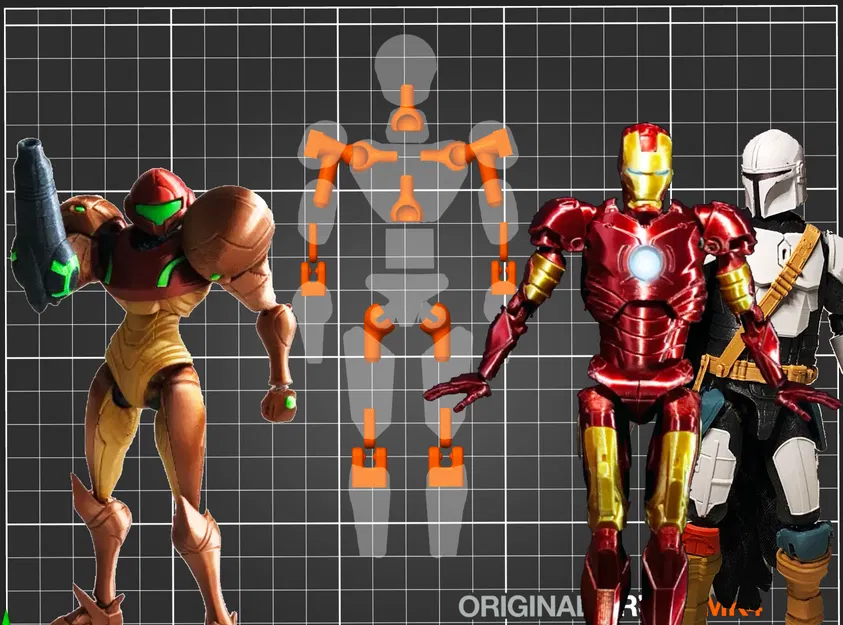 Articulations for Poseable Figure (v1.0,2020) - Image 1