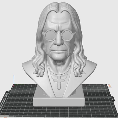 Giá treo tai nghe hình Ozzy Osbourne in 3D độc đáo