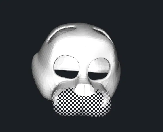 Mô hình đầu Bonnie (FNAF) dùng cho Cosplay - File in 3D chất lượng - Image 1