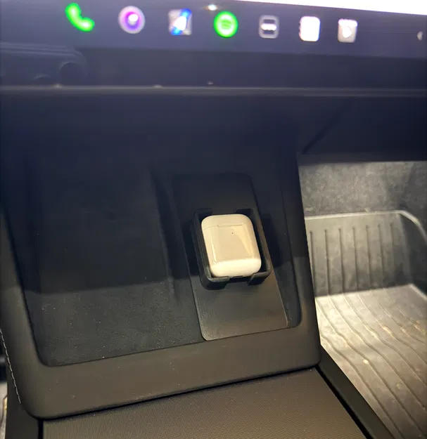 Adapter sạc không dây cho Airpods Gen 2 trên xe Tesla - Image 1